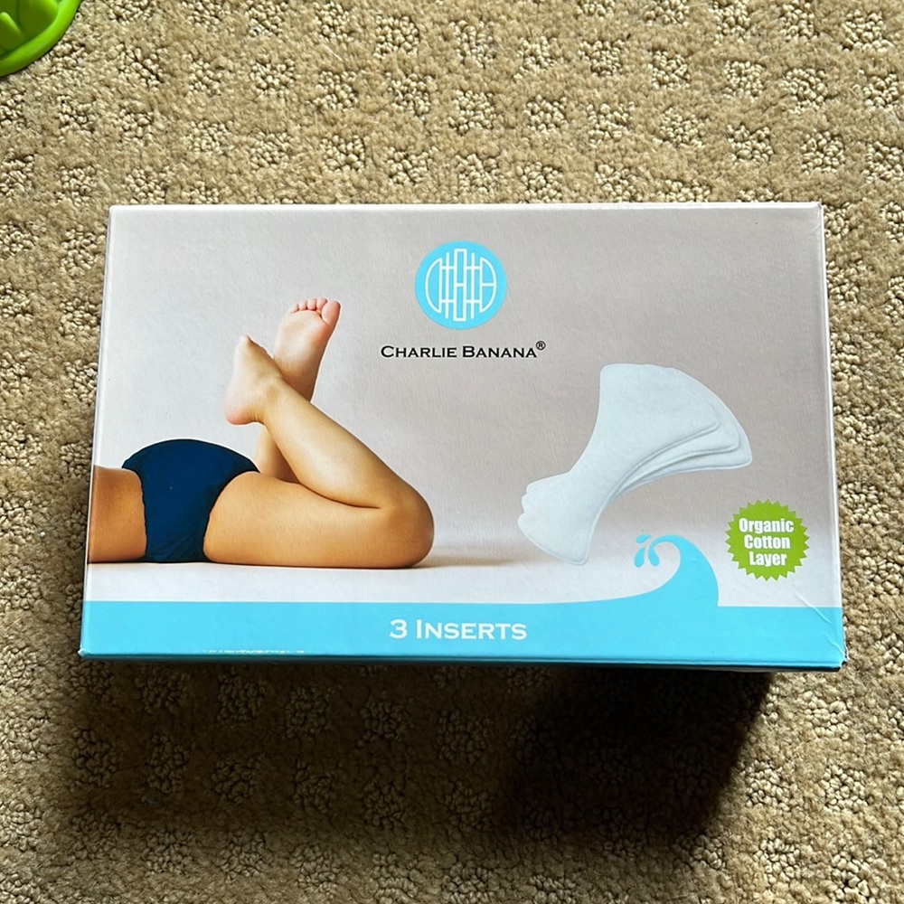 Charlie banana 3 inserts super pro underwear/junior swim diapers & training pant